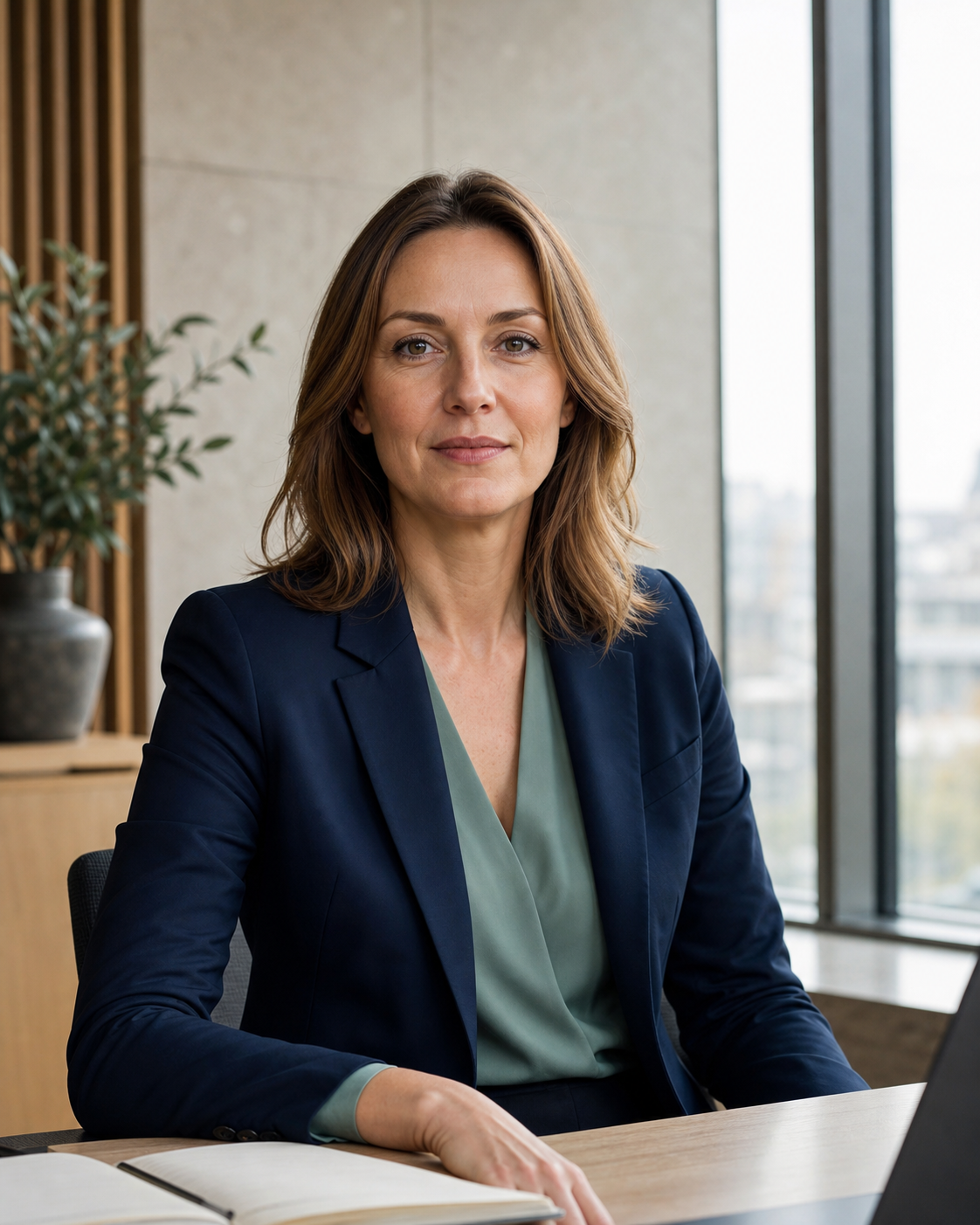 Fictieve AI-placeholder voor het portret van de oprichter